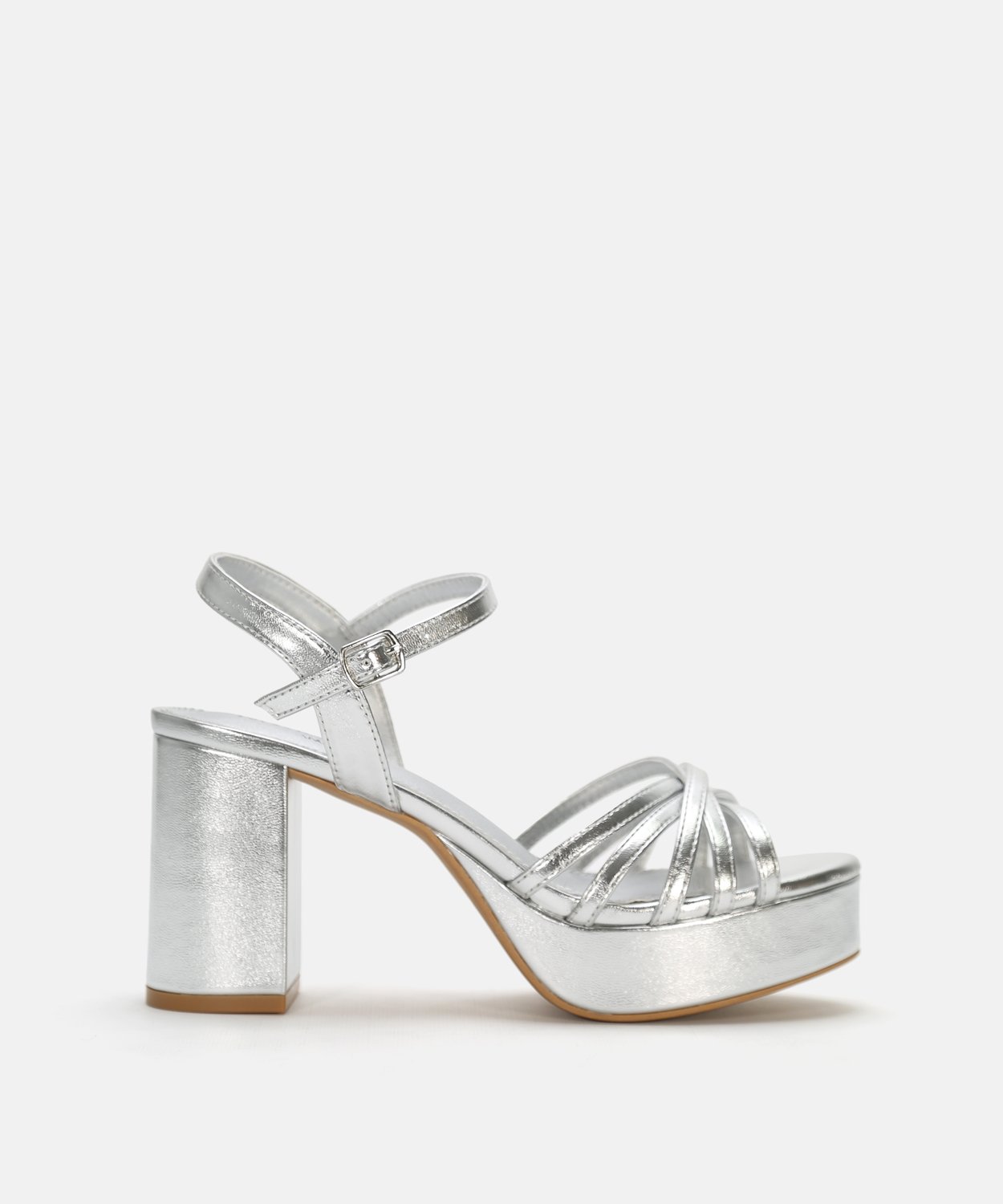 Sandalia plataforma multitiras image number null